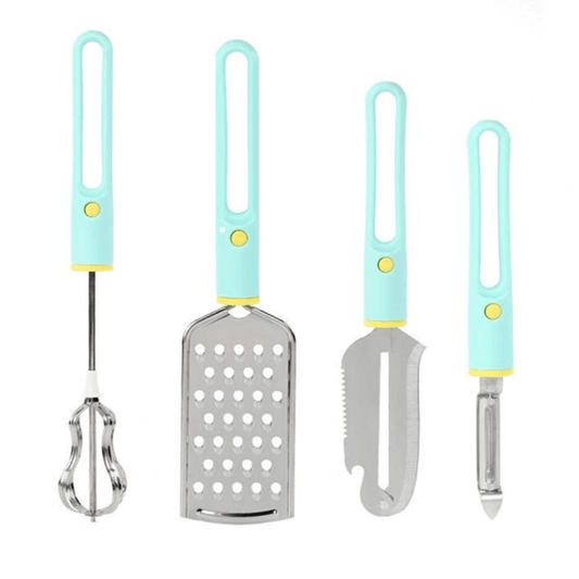 Stainless steel 4 in 1 kitchen tools set 