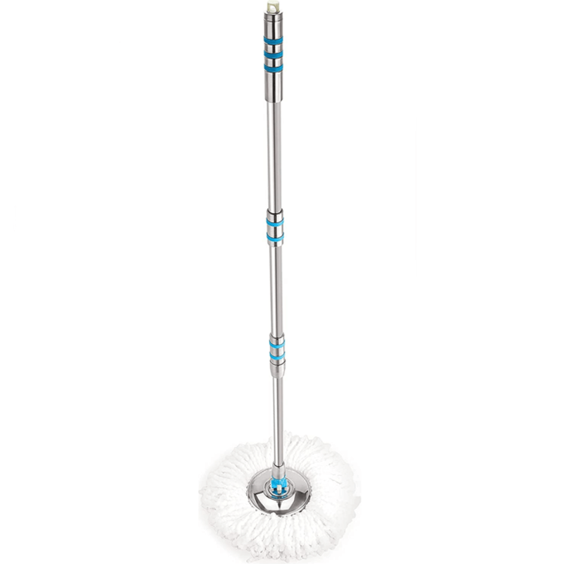 Stainless steel microfiber 360 rotating mop