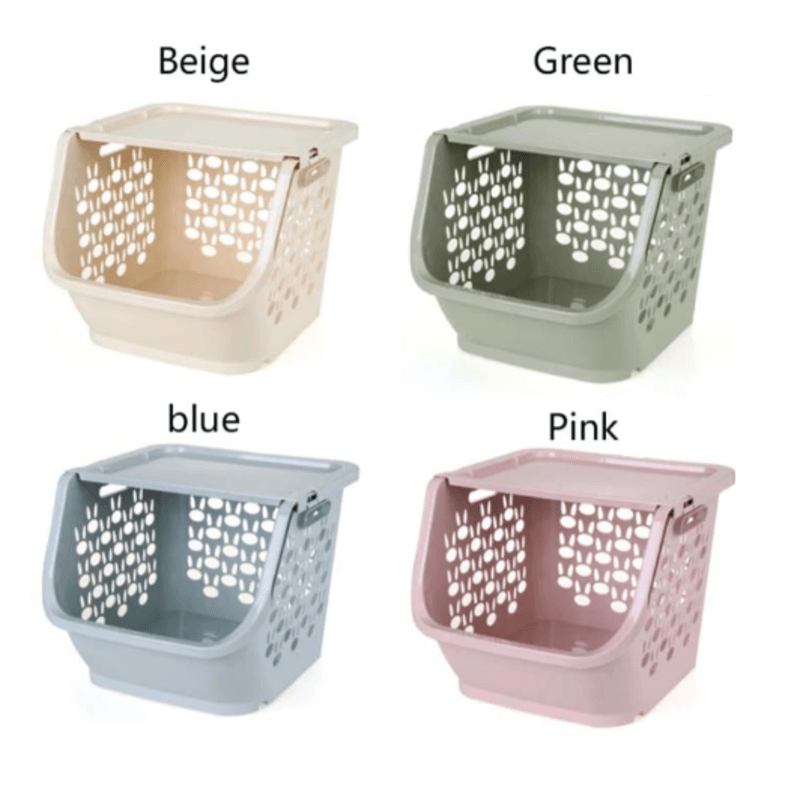 Multi function home storage basket