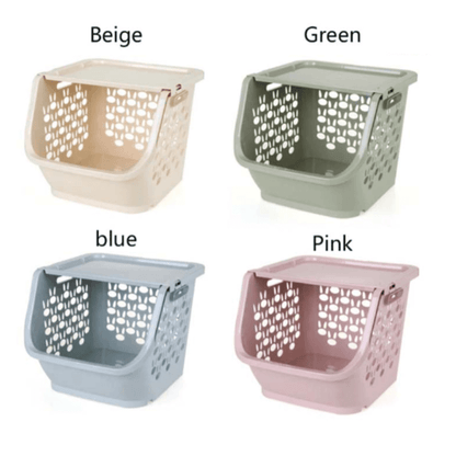 Multi function home storage basket