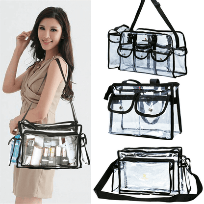 Cosmetic bag transparent pvc toiletry bag