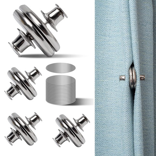 Curtain magnet button ...pack of 3 pair set