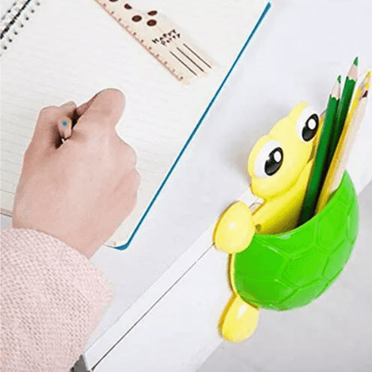 2 pcs cute turtle tooth brush holder