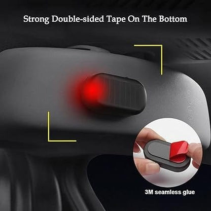 Car Fake Security LED Light ALarm System Solar Powered