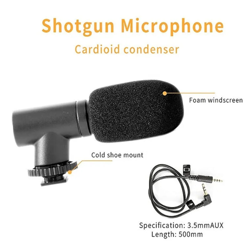 Video making vlogging kit with tripod stand