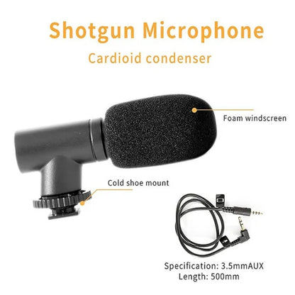 Video making vlogging kit with tripod stand