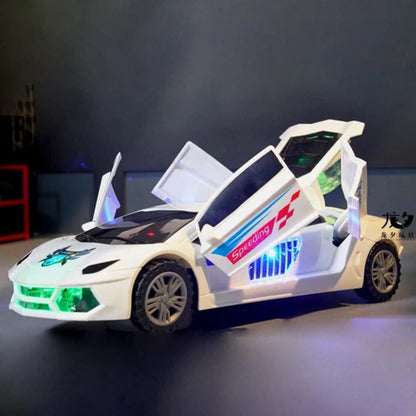 Car With Light sound and Door Open