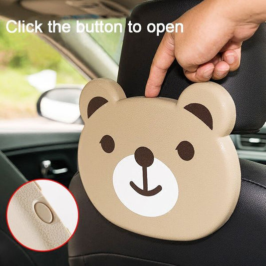 Cute cartoon folding car back seat table tray