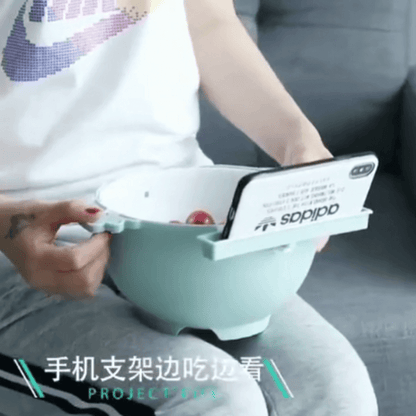 6 in 1 vegetable cutter drain basket