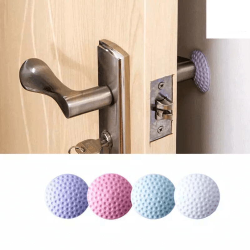 4 pcs door knob collision protective pad