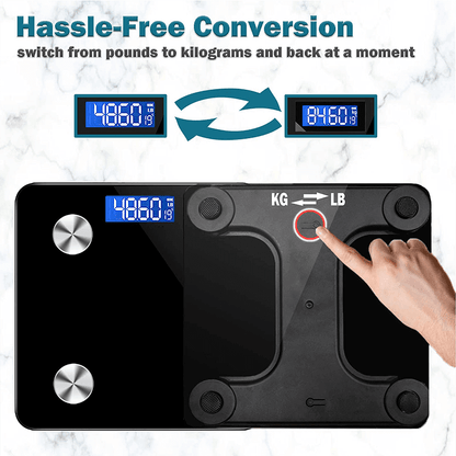 Electric smart bluetooth digital scale lcd