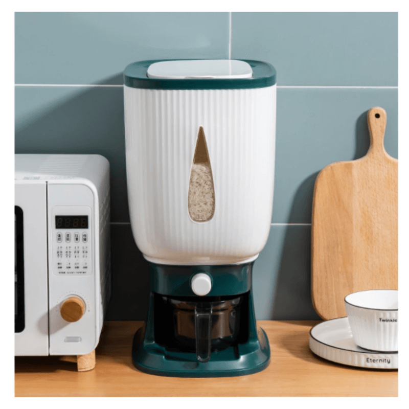 10kg rice dispenser and cereal storage box