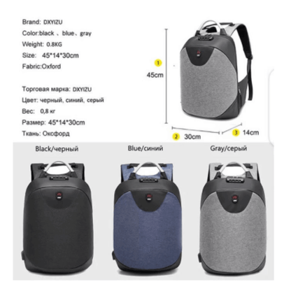 Compact sports style backpack