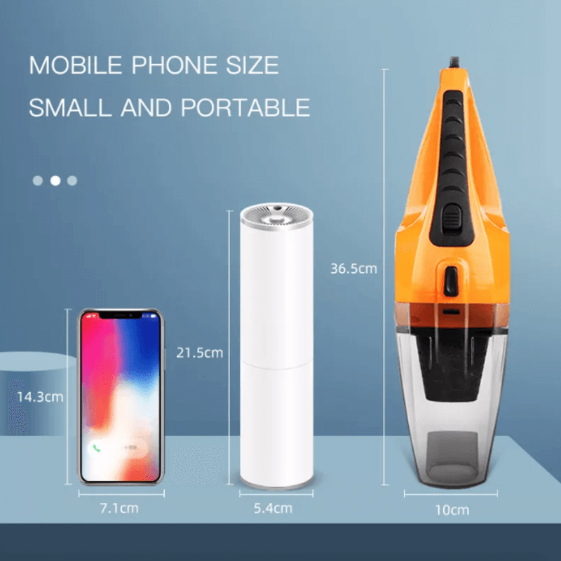 Portable mini car vacuum cleaner dc 12v