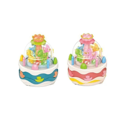 ELECTRIC CAKE TOY WITH LIGHT SOUNDS