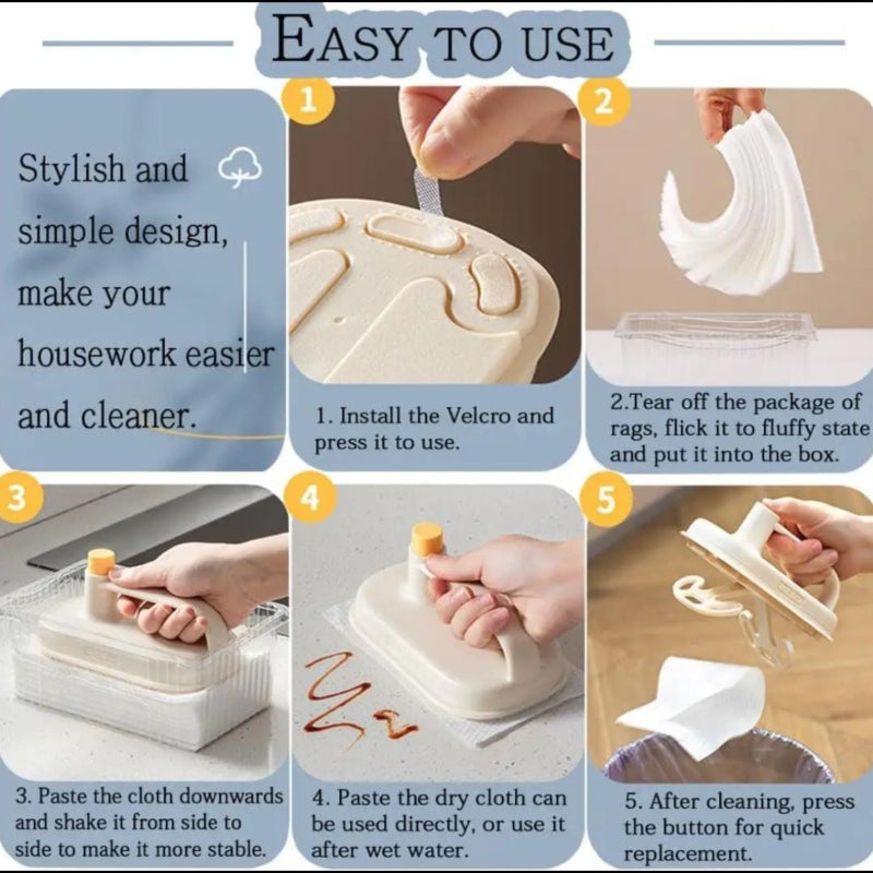 Kitchen Cleaning Brush Multipurpose Stain and Grease Remove