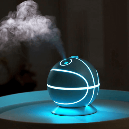 Rotatable basketball shaped air humidifier 240ml