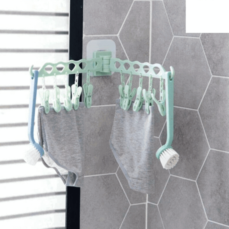 Sticky rotating multifunctional hanger
