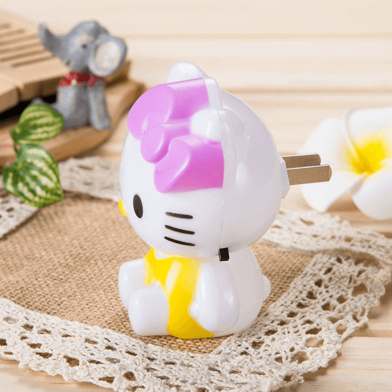 Hello kitty cute led night light lamp