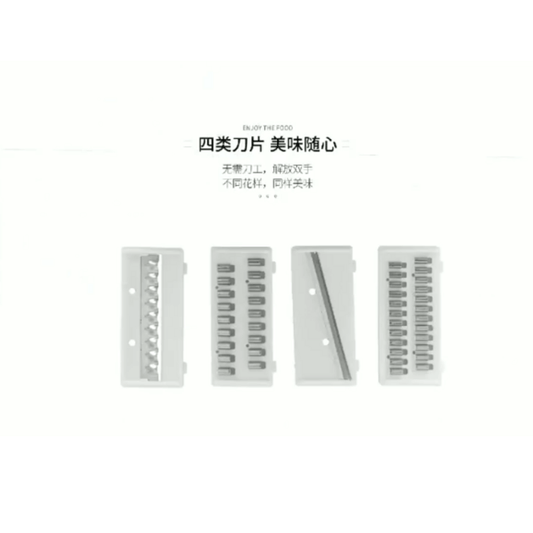 6 in 1 vegetable cutter drain basket