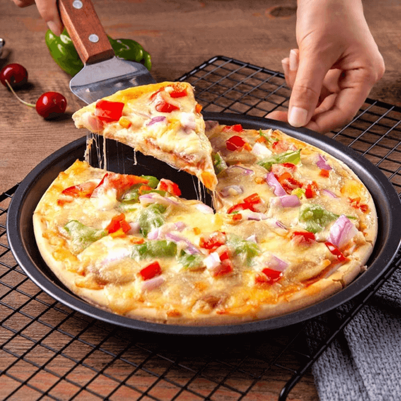 3 pcs non stick pizza pan