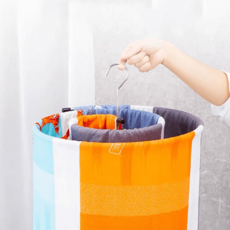 Stainless steel round towel hanger