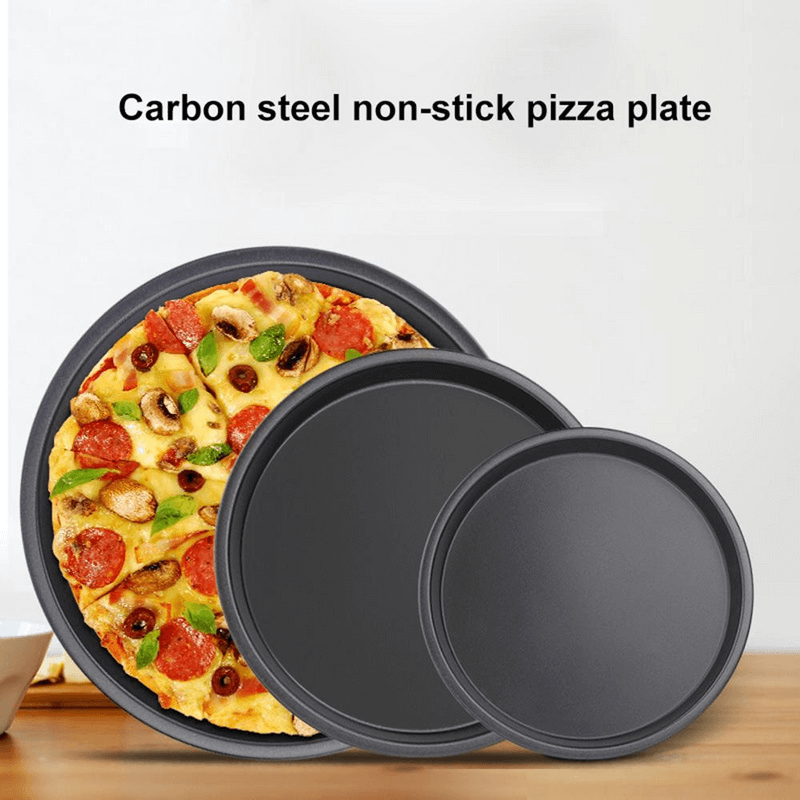 3 pcs non stick pizza pan