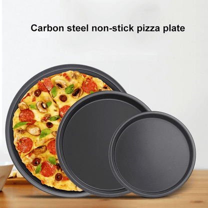 3 pcs non stick pizza pan
