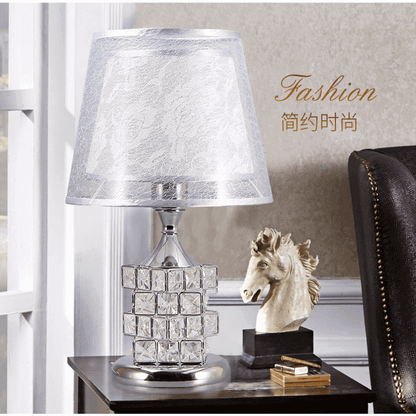 Creative crystal table lamp bedside lamp