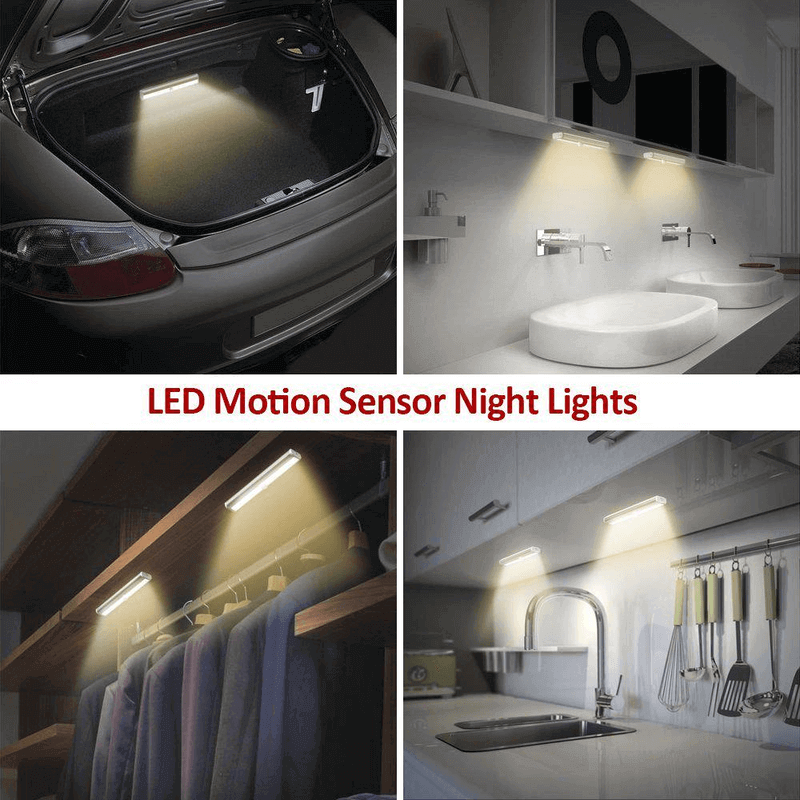 Motion sensor chargeable led light 12cm
