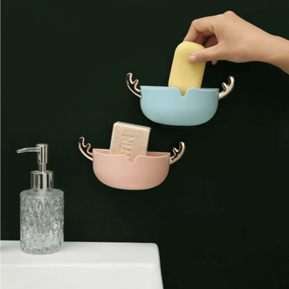 Antler shape bathroom soap box