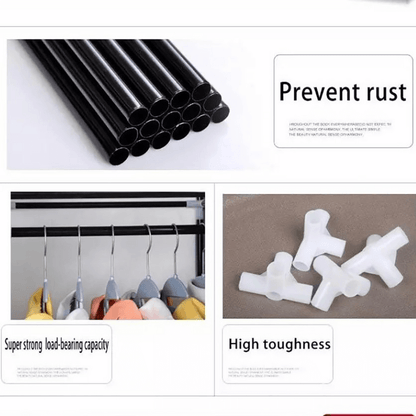 Hxt 105nt fashion portable wardrobe and organizer