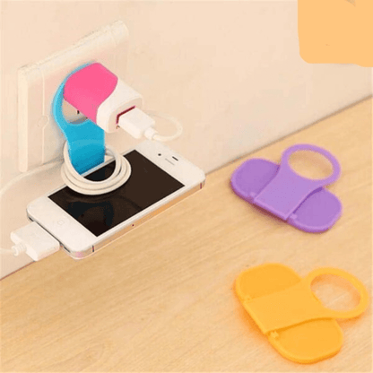 Phone wall charging mobile holder
