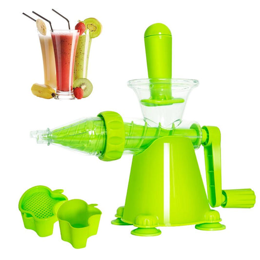 Multifunction Manual Hand Juicer Fruit Vegetable Extractor Portable DIY Kitchen