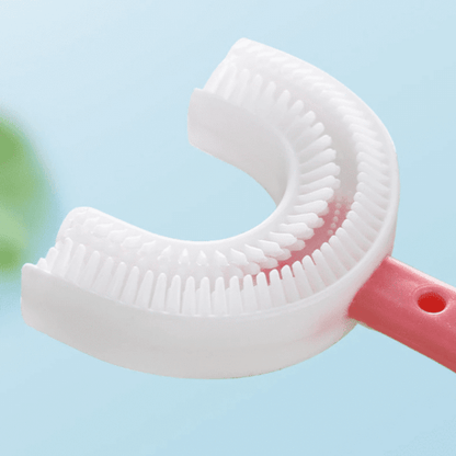 Kids u shape silicone toothbrush