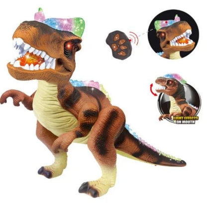 REMOTE CONTROL DINOSAUR WITH LIGHT SOUNDS