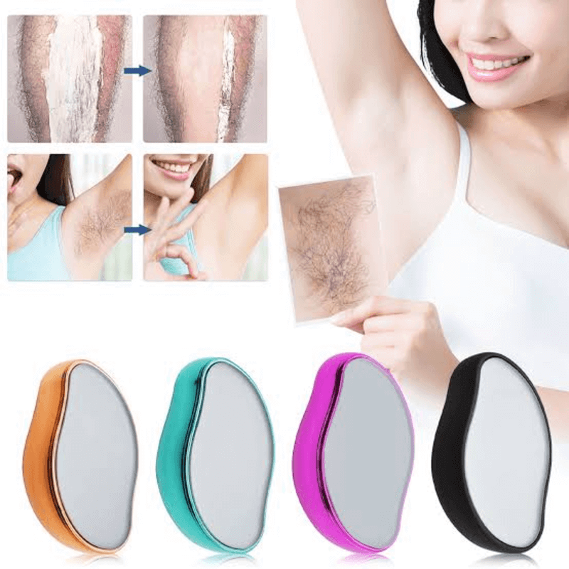 Crystal hair remover painless exfoliation tool
