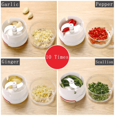 Kitchen mini garlic grinder food chopper