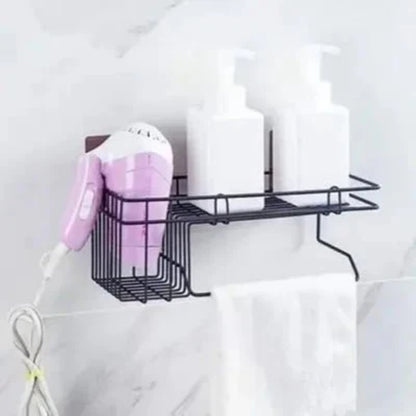 Bathroom wall hanging shelves