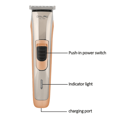 Daling electric hair clippers dl 1053 silent razor