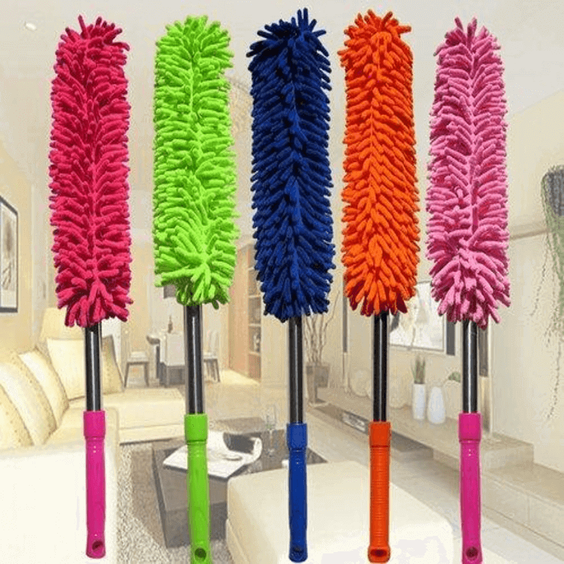 Flexible car wash brush microfiber