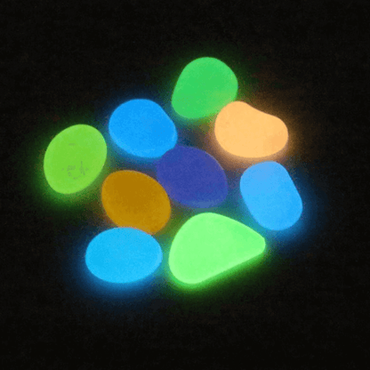 Glow in the dark fairy light pebbles for aquarium