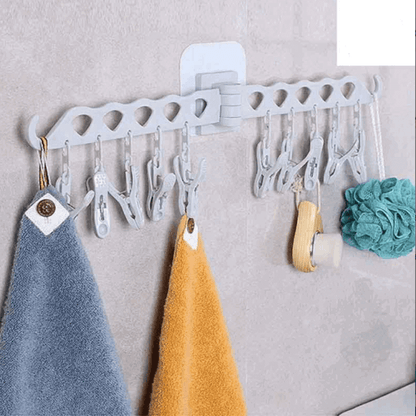 Sticky rotating multifunctional hanger