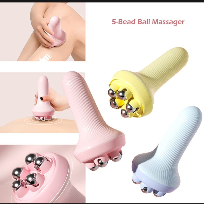 5 Bead Ball Roller Massager 360 Rotate Pressotherapy
