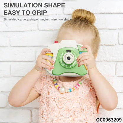 battery operated camera with piano light sound