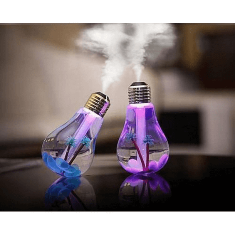 1 pc led bulb air water mist humidifier