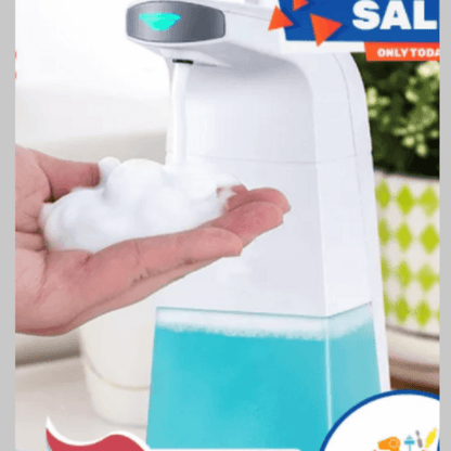 Automatic foaming soap dispenser