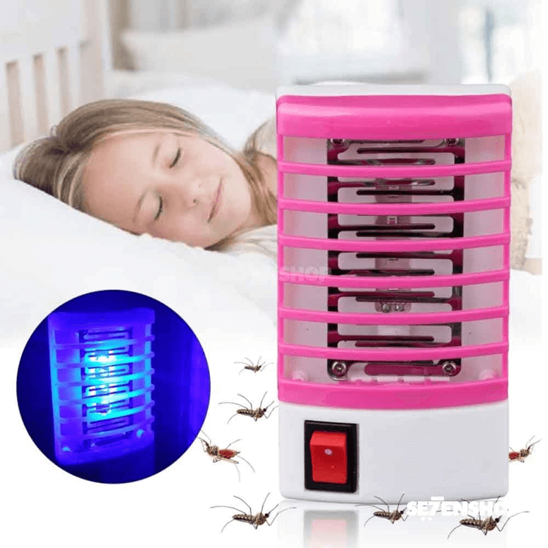 Mosquito and fly killer with led light