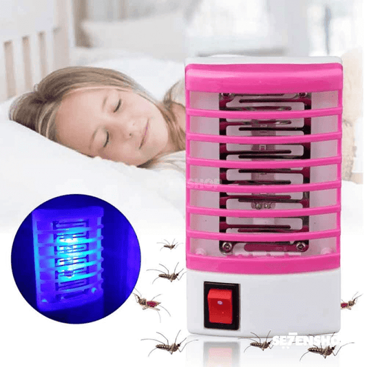 Mosquito and fly killer with led light
