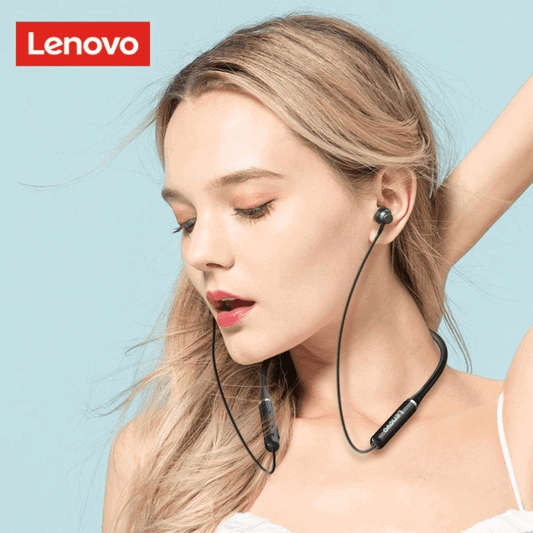 Lenovo neckband wireless headphones he05 